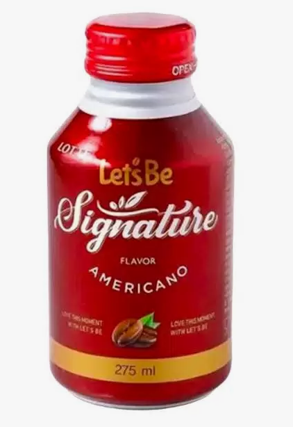 Напиток кофейный безалк.негаз.Let's be Signature Americano 275мл*20