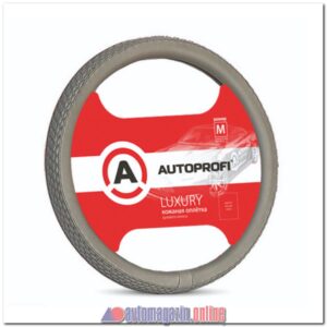 Оплетка руля AUTOPROFI AP-810 GY (M)