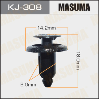 Клипса крепежная MASUMA KJ-308