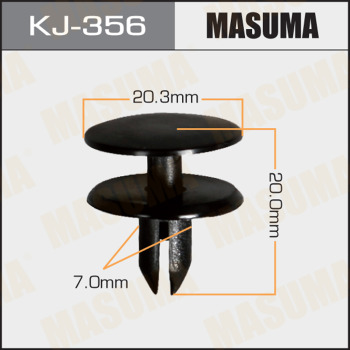 Клипса крепежная MASUMA KJ-356