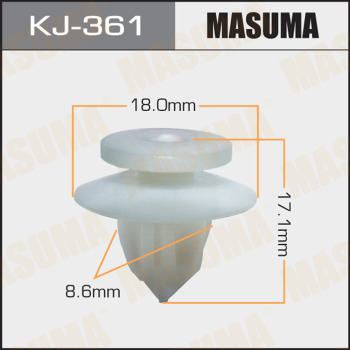 Клипса крепежная MASUMA KJ-361