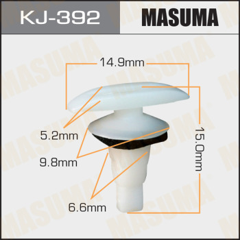Клипса крепежная MASUMA KJ-392