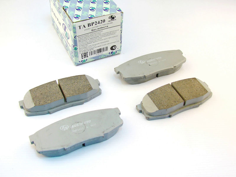Колодки тормозные TrustAuto TA BP2420 (AN756K)