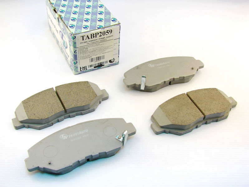 Колодки тормозные TrustAuto TA BP2059 (AN663WK)