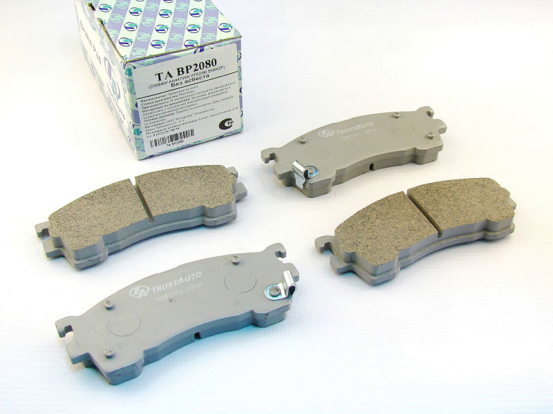 Колодки тормозные TrustAuto TA BP2080 (AN447WK)