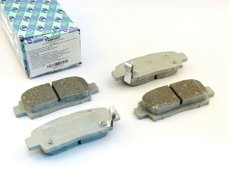 Колодки тормозные TrustAuto TA BP2067 (AN403WK)