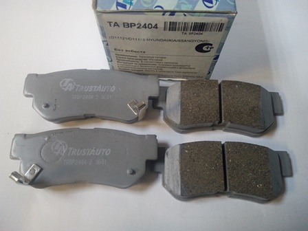 Колодки тормозные TrustAuto TA BP2404 (D11121)