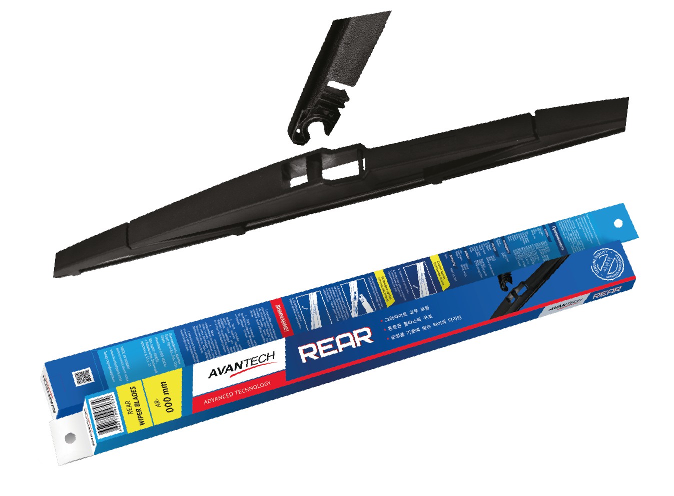 Щетка стеклоочистителя AVANTECH REAR задняя (400mm/16"") AR-16