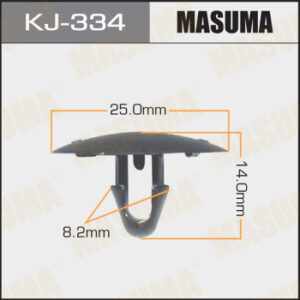 Клипса крепежная MASUMA KJ-334