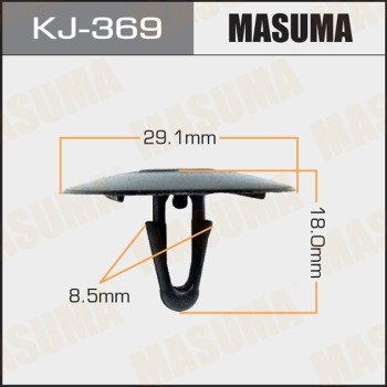 Клипса крепежная MASUMA KJ-369