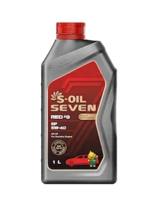 Масло S-OIL RED#9 5W40 SP (синт) 1л