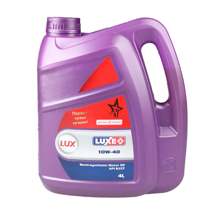Масло LUXE Luxe 10W40 SJ/CF (п/синт) 4л