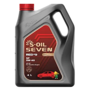 Масло S-OIL RED#9 5W-40 SP (синт.) 4л