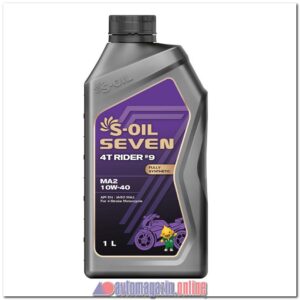 Масло S-OIL#9 4T RIDER MA2 10W40 1л. (марк)