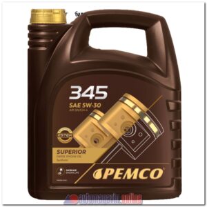 Масло моторное PEMCO 345 5W30 API SN/CH-4 ACEA C2/C3 5L.