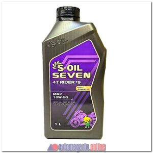 Масло S-OIL#9 4T RIDER MA2 10W50 1л. (марк)