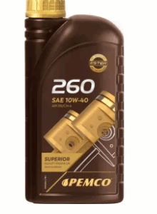 Масло моторное PEMCO 260 10W40 API SN/CH-4 ACEA A3/B4 1L.