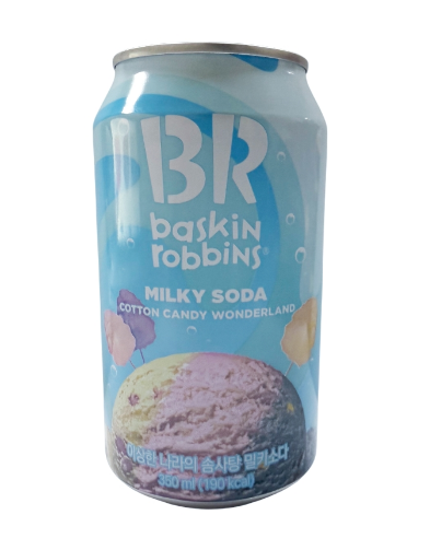 Напиток безалк. газ. со вкусом Milky Soda сахарная вата 350ml,