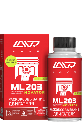 Раскоксовывание двигателя LAVR ML-203 (190мл)