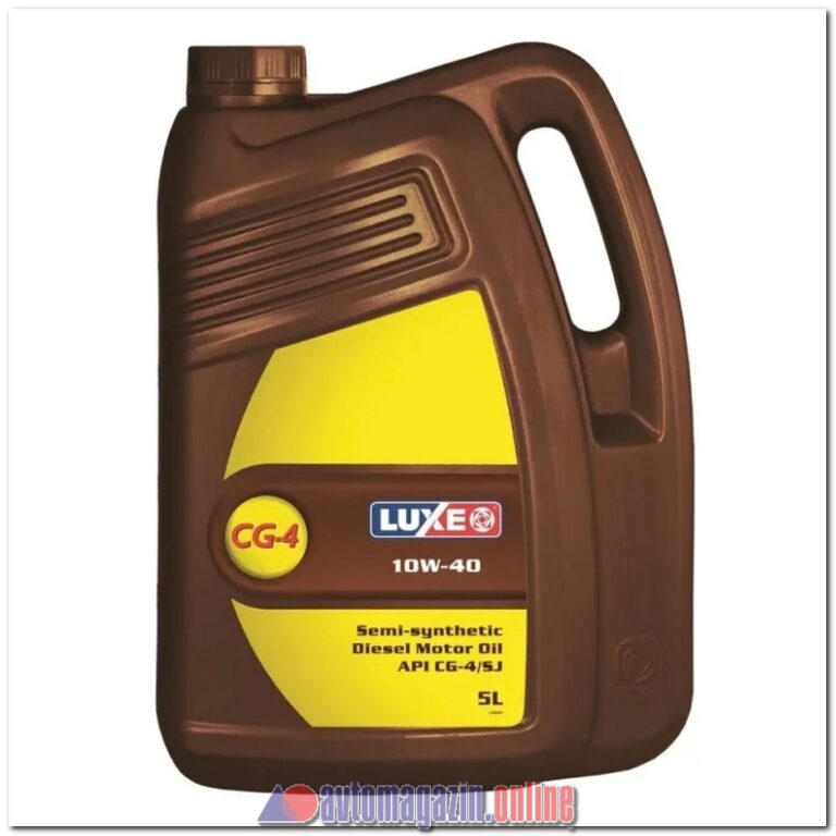 Масло LUXE Diesel 10W40 CG/SJ (п/синт) 5л (марк)