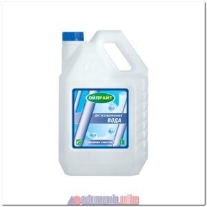 Вода дистилиров Oilright 5л