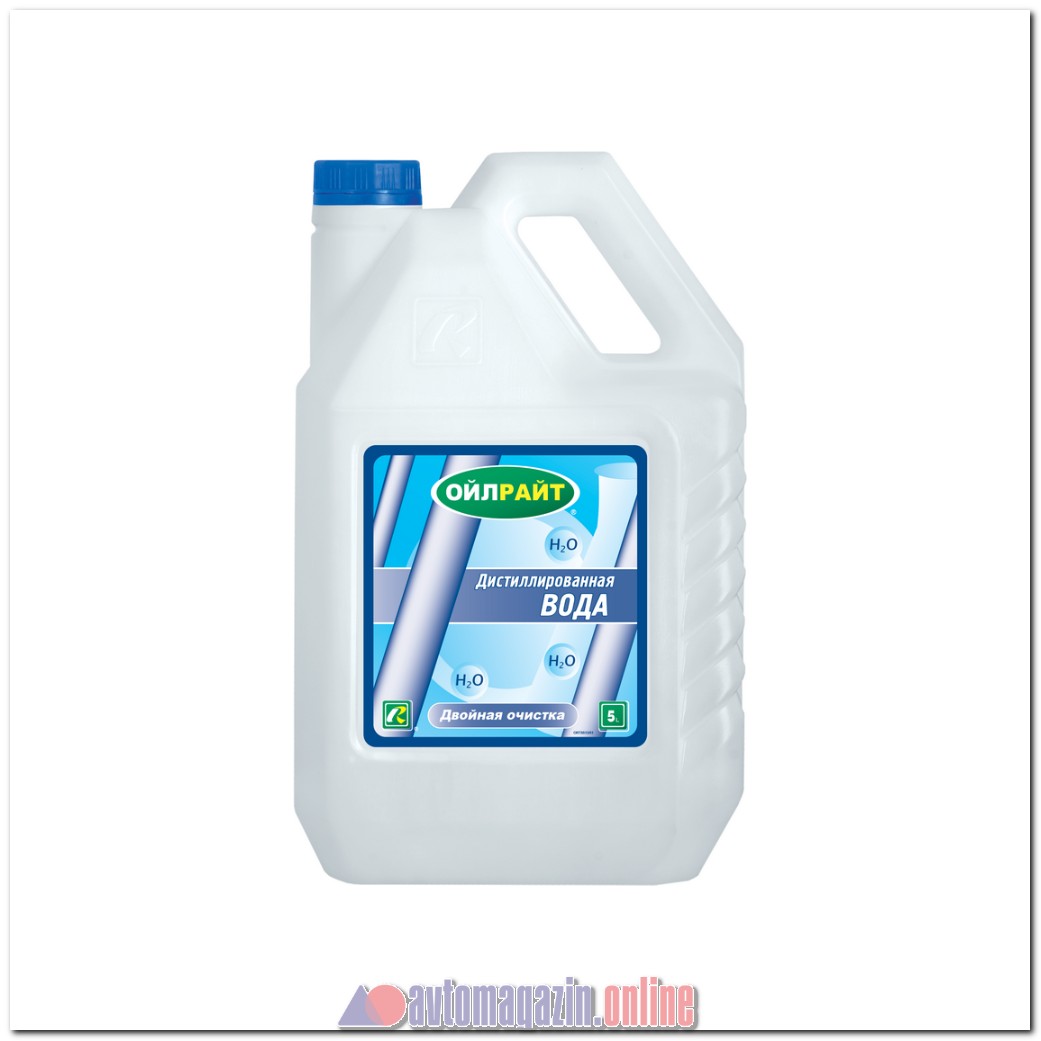 Вода дистилиров Oilright 5л
