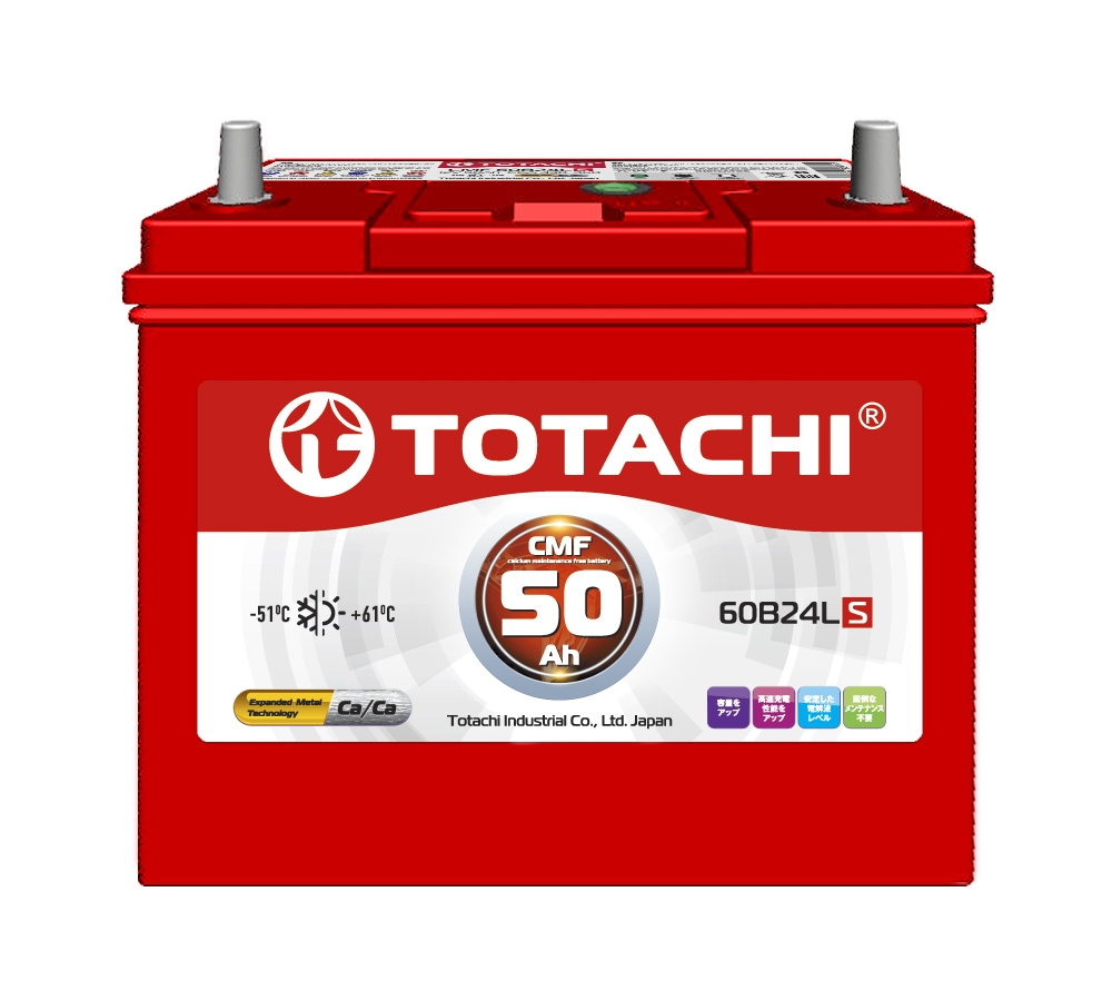 Аккумулятор TOTACHI 60B24L 50L