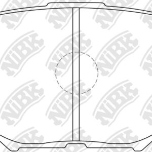 Колодки тормозные JNBK PN1430 (TABP2054, TABP2291)