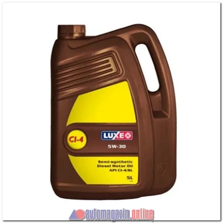 Масло LUXE Diesel 5W30 п/синт CI-4/SL 5л (марк)