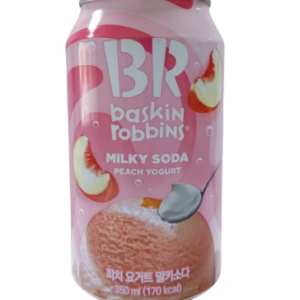 Напиток безалк. газ. со вкусом Milky Soda персик йогурт 350ml,
