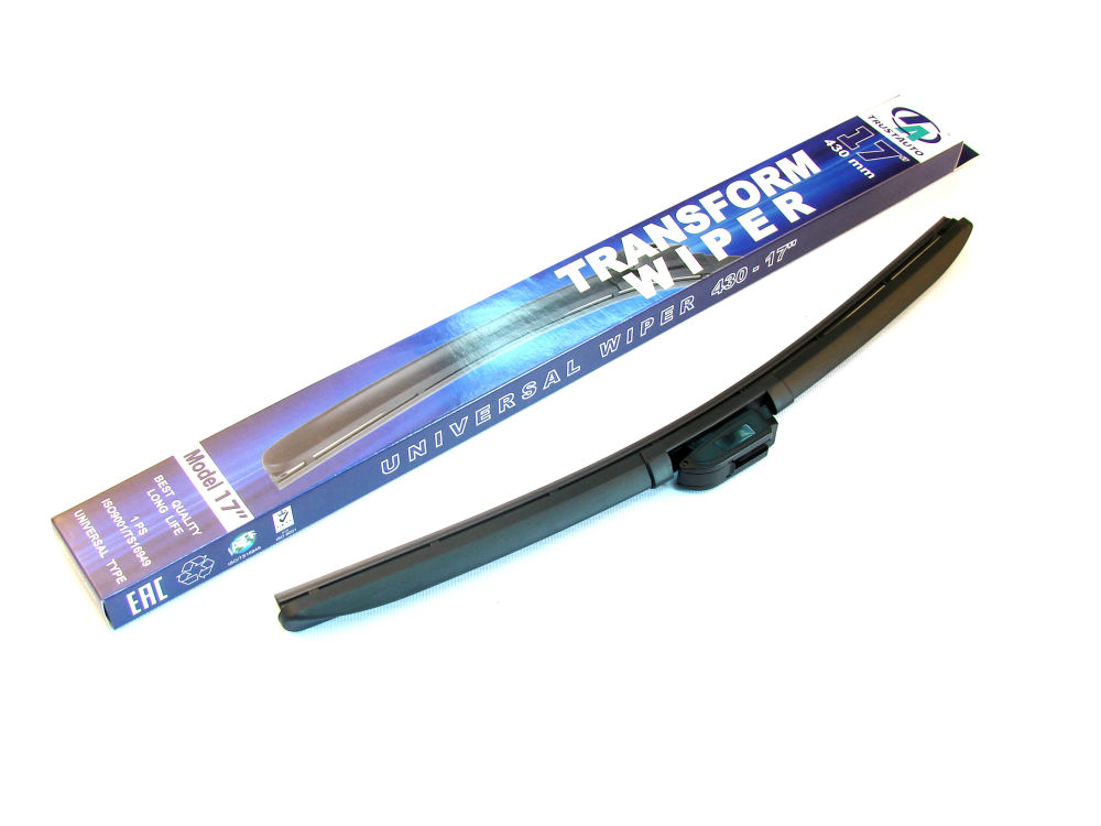 Щетка стеклоочистителя TRUSTAUTO бескаркасная (430mm/17")