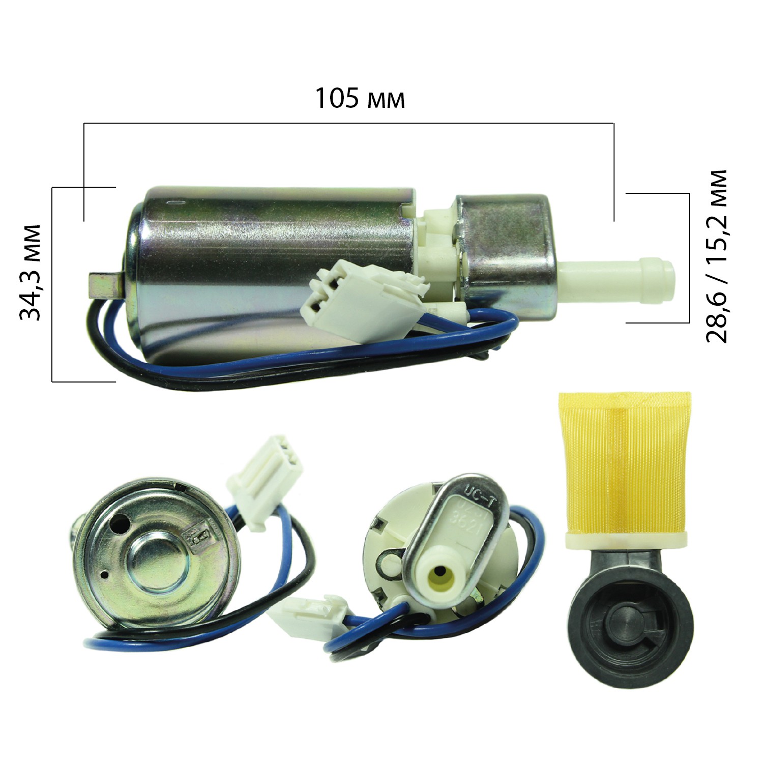 Топливный насос SAT ST-FP20 SUZUKI SWIFT 12V