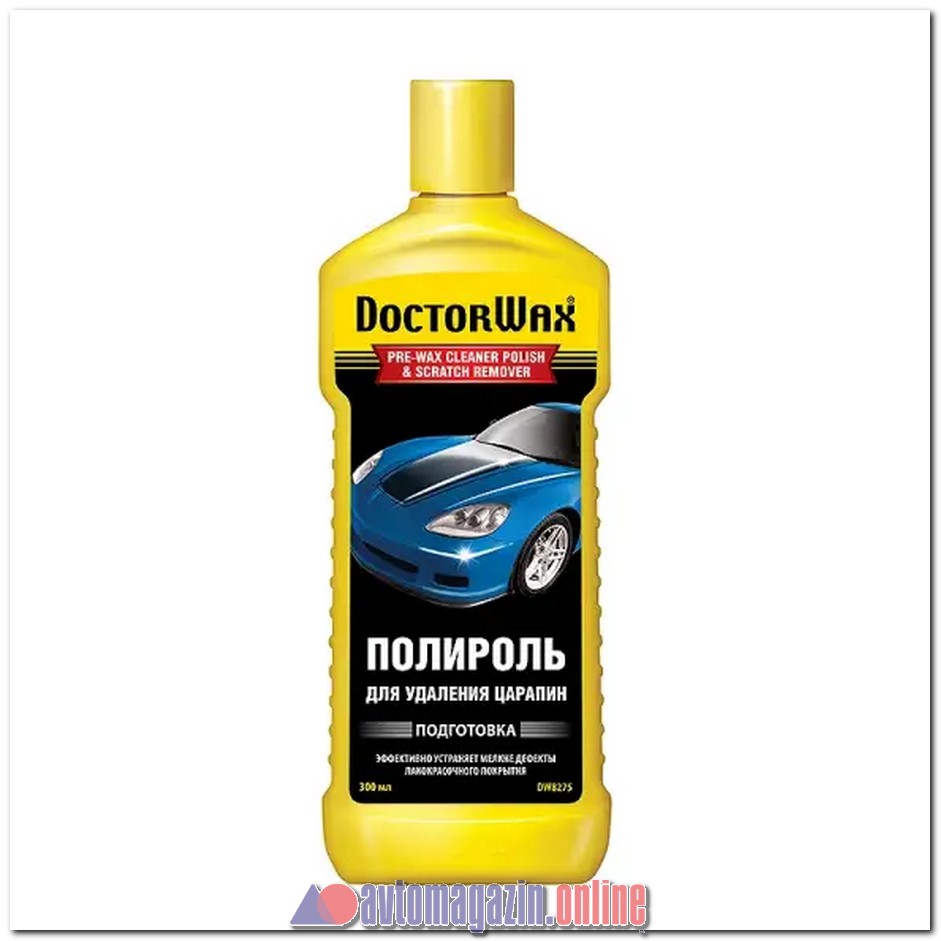 Полироль DoctorWax "антицарапин" 300мл.