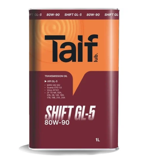 Масло трансмиссионное TAIF SHIFT GL-5 80W90 1L.