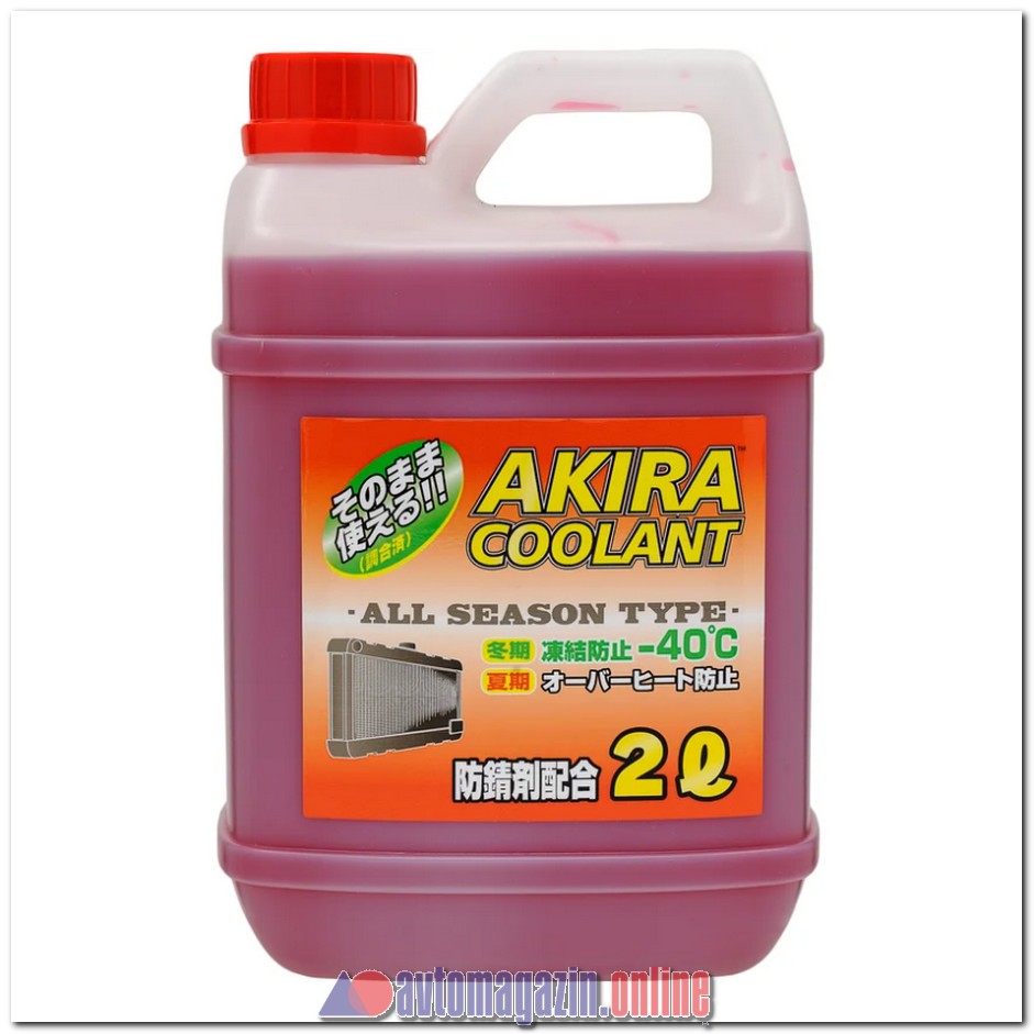 Антифриз Akira Coolant (красный) -40C 2л (марк)