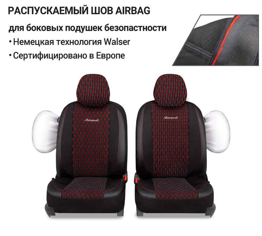 Авточехлы AUTOPROFI 11 предметов