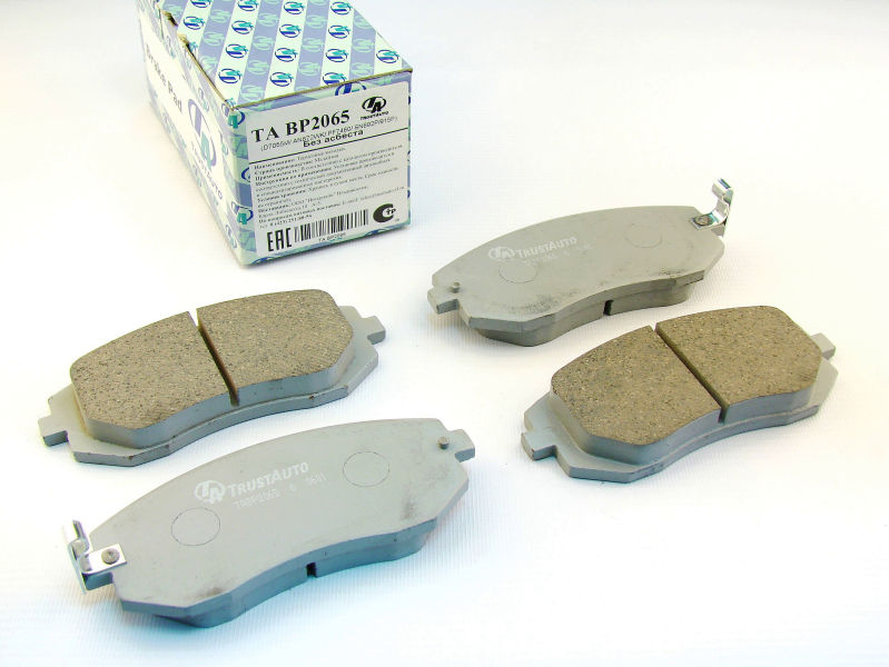 Колодки тормозные TrustAuto TA BP2065 (AN672WK)