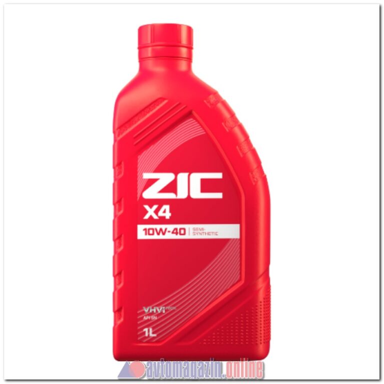 Масло моторное ZIC X4 10W40 1L. (марк)