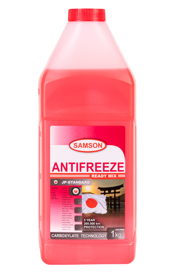 Антифриз SAMSON JP-STSNDARD RED 1кг