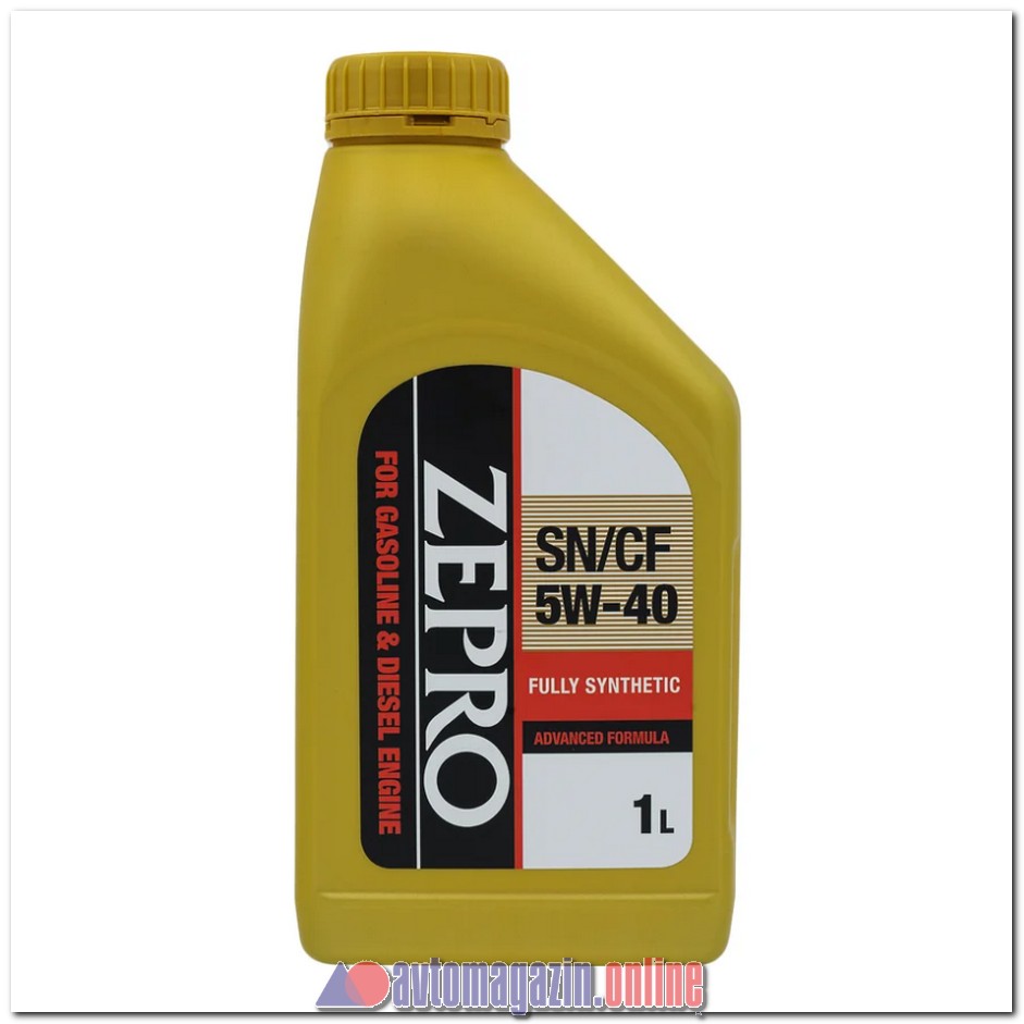 Масло ZEPRO GASOLINE&DIESEL F-S SN/CF синтетика 5W40 1л. (марк)