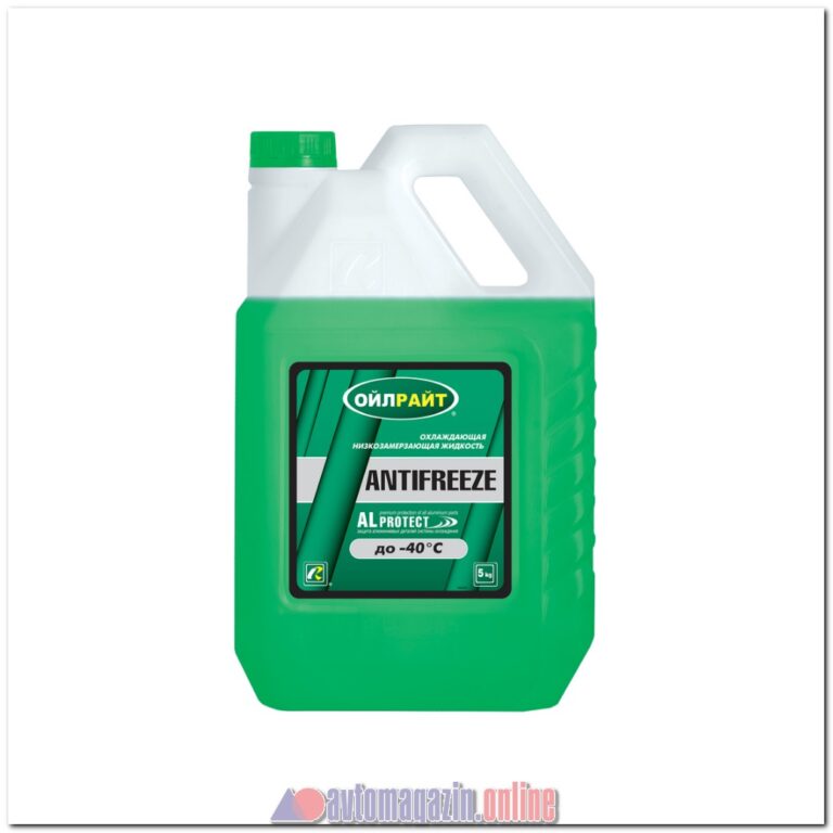 Антифриз OILRIGHT (зеленый) -40C 5кг (марк)