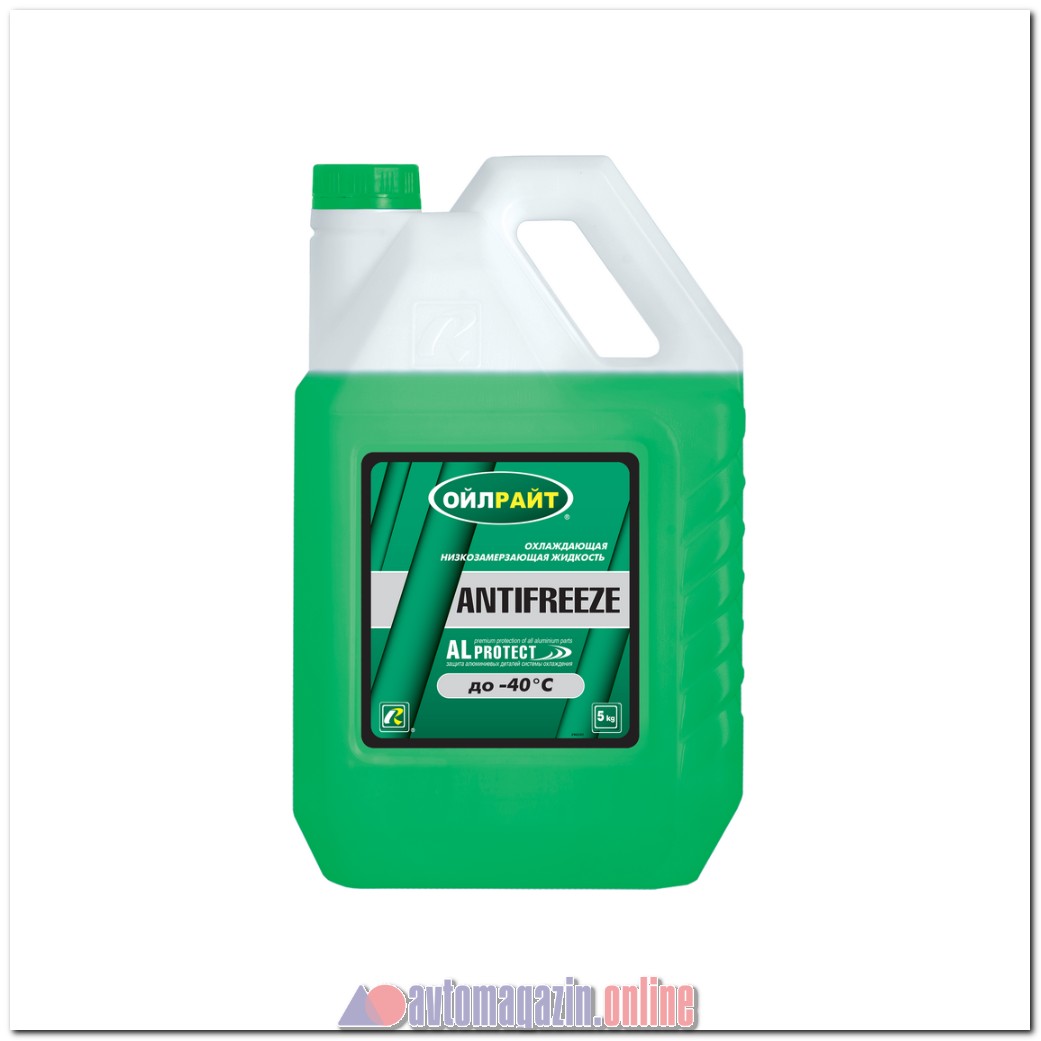 Антифриз OILRIGHT (зеленый) -40C 5кг (марк)