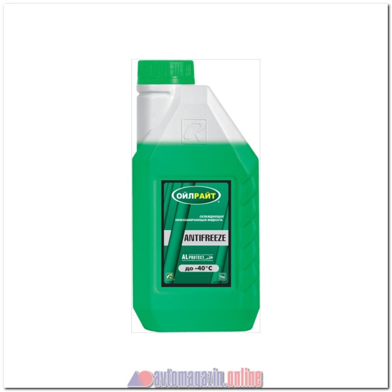 Антифриз OILRIGHT (зеленый) -40C 1кг (марк)