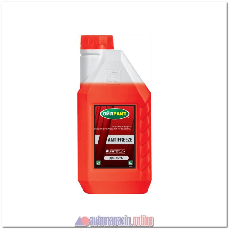 Антифриз OILRIGHT (красный) -40C 1кг (марк)