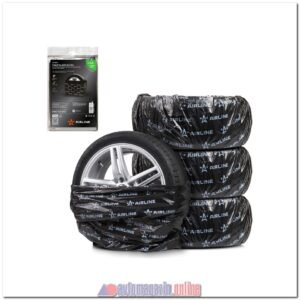 Мешки для колес комплект 4шт 115x115 AIRLINE ADPB005