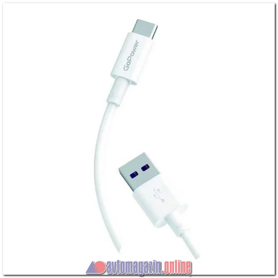 Кабель GOPOWER GP12T-5.4 USB(m)-Type C(m) 5.4A 1m