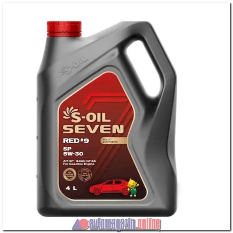 Масло S-OIL RED#9 5W30 SP (синт) 4л